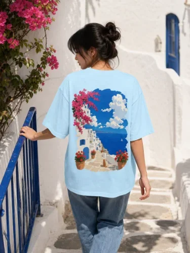 Azure ocean horizons